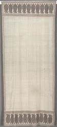 Lång sjal, ca. 1812.