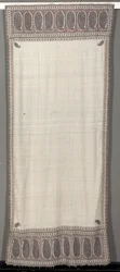 Lång sjal, ca. 1815.