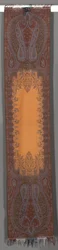Long Stole with Botehs and Orange Center, 1850-1855.