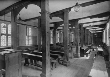 Looking Down Lower School, 1926