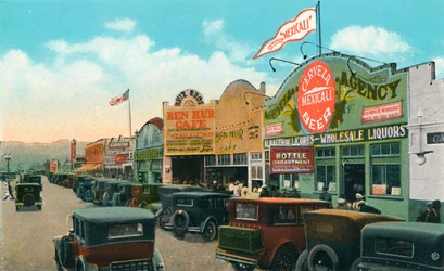 Tittar söderut på Main Street, c1939