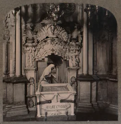 Ser från ängelns kapell till den heliga graven, Jerusalem, c1900