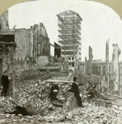 Ser söderut, hörnet Sutter och Stockton, 1906.