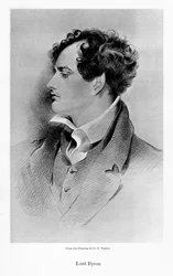 Lord Byron, angloskotsk poet, 1800-talet