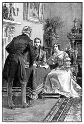 Lord Campbells Audience of the Queen, 1900
