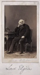 Lord Elgin, brittisk diplomat, ca 1860