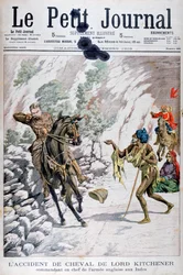 Lord Kitcheners hästolycka, Indien, 1903