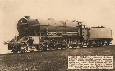 Lord Nelson, Southern Railway, c1930.
