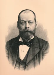 Lord Randolph Henry Spencer Churchill, 1849-1895, brittisk statsman, 1896.