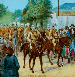 Lord Roberts State Entry in Bloemfontein, 1900