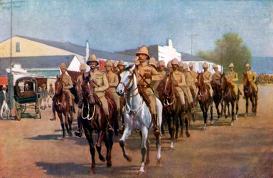 Lord Roberts går in i Pretoria, 1925