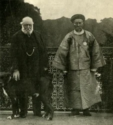 Lord Salisbury och Li Hung Chang, 1901.