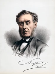 Lord Shaftesbury, engelsk statsman, moralfilosof, filantrop och fabriksreformator, c1880