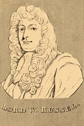 Lord W. Russel, 1639-1683, 1830.