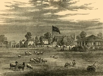 Lords Ground 1837, c1876.