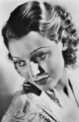 Loretta Young, amerikansk skådespelerska, c1930-talet