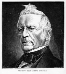 Louis-Joseph Papineau, 1786-1871, kanadensisk politiker och advokat, 1800-talet