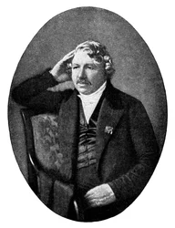 Louis Daguerre 1787-1851, fransk fotograf, 1900