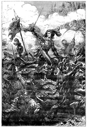 Louis II de Bourbon, Prince de Condé vid slaget vid Freiburg, 1898