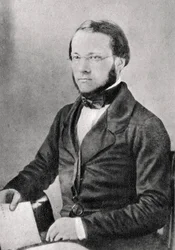 Louis Pasteur, fransk kemist och mikrobiolog, 1852