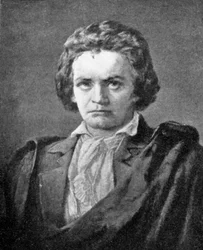 Ludwig van Beethoven, 1770-1827, tysk kompositör, 1909