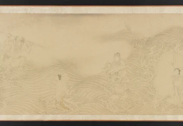 Luohans korsar land och hav, Ming- eller Qingdynastin, 1600-talet.