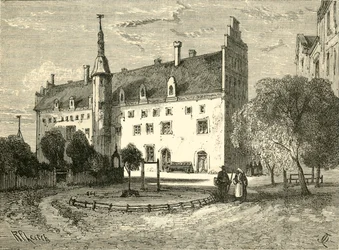 Luthers hus, Wittenberg, 1890.