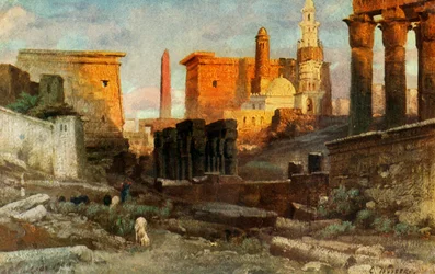 Luxor. Tempel, c1918-c1939.