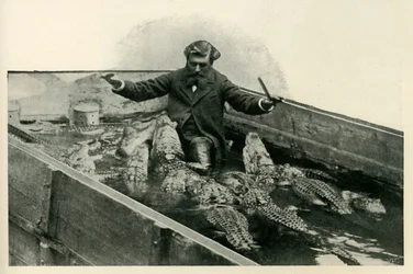 M. Pernelet och hans husdjur, 1902.