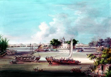 Macao Fort, Canton River, Kina