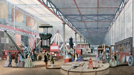 Machinery Hall, Crystal Palace Exhibition, London, 1851