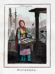 Makrill, Billingsgate, London, 1805