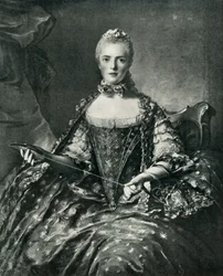 Madame Adelaide tatting, 1756, 1903.