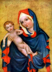 Madonna av den gyllene kronan, 1410 1955