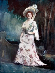Maesmore Morris i Change, the Idol, c1902
