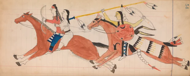 Maffet Ledger: Ritning, ca. 1874-81.