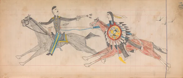 Maffet Ledger: Ritning, ca. 1874-81.