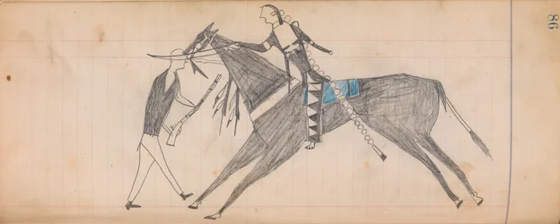 Maffet Ledger: Ritning, ca. 1874-81.