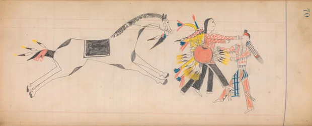 Maffet Ledger: Ritning, ca. 1874-81.