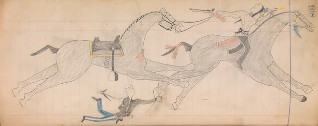 Maffet Ledger: Ritning, ca. 1874-81.