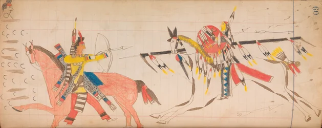 Maffet Ledger: Ritning, ca. 1874-81.