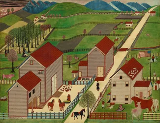 Mahantango Valley Farm, sent 1800-tal.