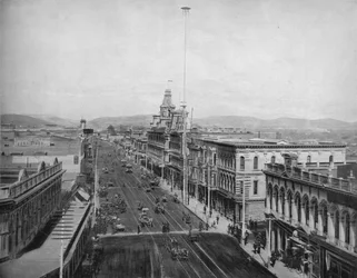 Main Street, Los Angeles, Kalifornien, c1897.