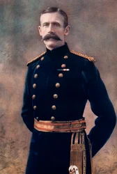 Generalmajor George Pretyman, militärbefälhavare, Bloemfontein, Sydafrika, 1902