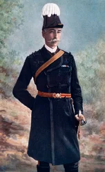 Generalmajor John Talbot Coke, chef för 10:e brigaden, Sydafrikas fältstyrka, 1902
