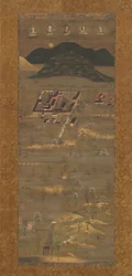 Mandala av Kasuga Shrine, tidigt 1300-tal.