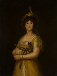 Maria Luisa av Parma 1751-1819, drottning av Spanien.