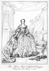 Maria-Teresa av Spanien, dotter till kung Filip V av Spanien, 1726-1746