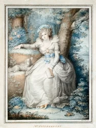 Maria Fitzherbert, följeslagare till kung George IV innan han blev kung, 1800-talet