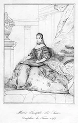 Marie-Josèphe av Sachsen, Dauphine av Frankrike